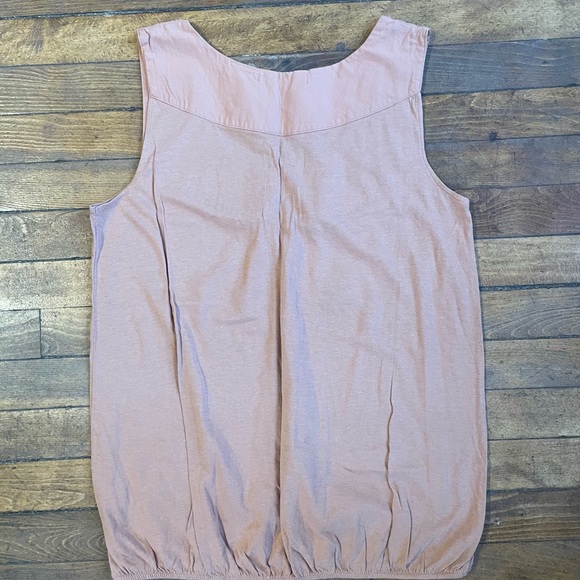 Cote Femme Peach Sleeveless Blouse 10/12 - Picture 2 of 8